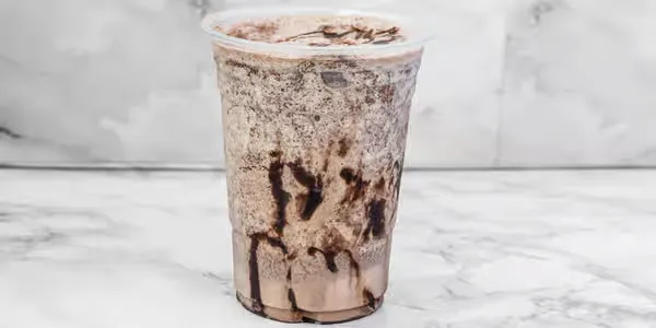 Chocolate milkshake at Yallah Eat on Pembina Hwy, Winnipeg